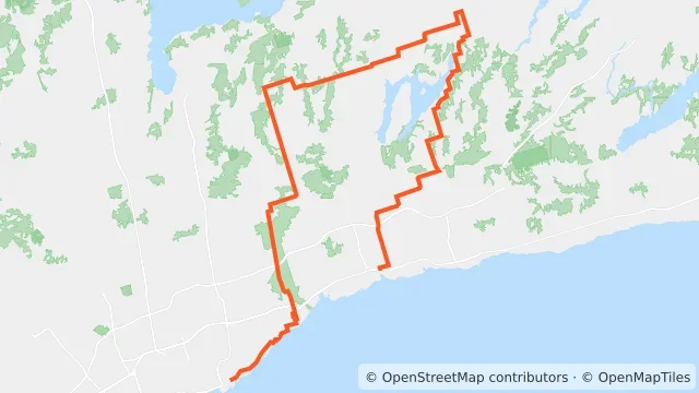 Map preview for Scugog Circle Urban Start 200