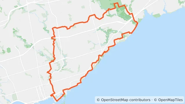 Map preview for E-Z Toronto Loop 92