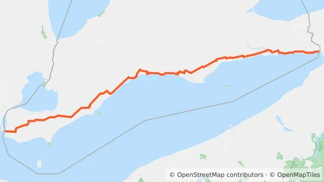 Map preview for Fort to Fort 400