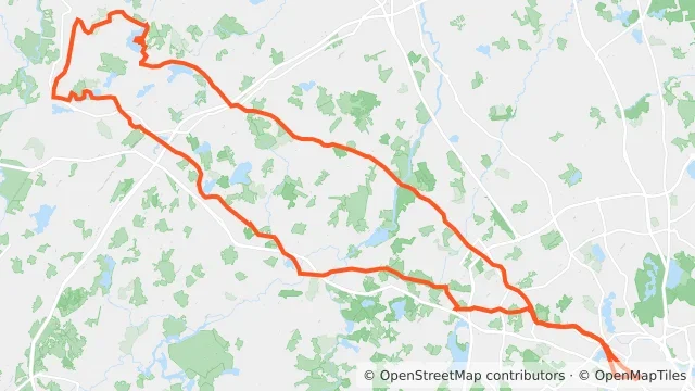 Map preview for Lost Lake Loop