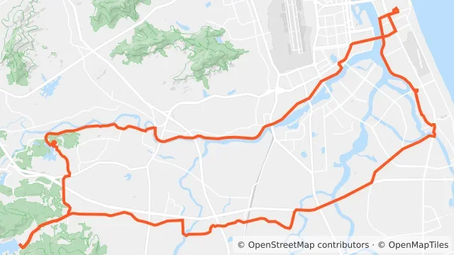 Map preview for DNBH Shop Ride