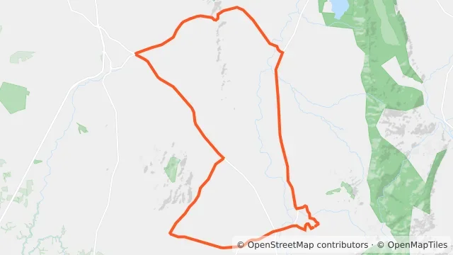 Map preview for Winelands Cycle Race 2027