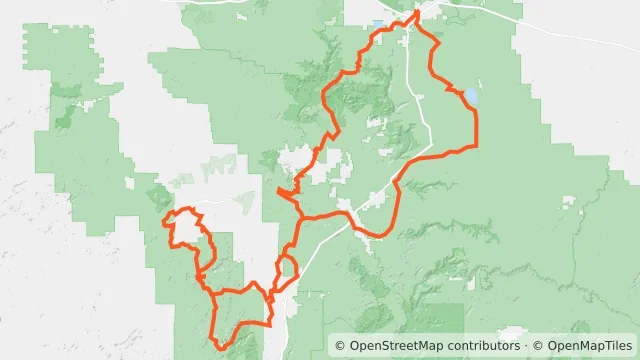Map preview for 2026 Pinyons and Pines