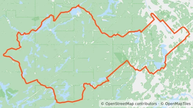 Map preview for Buckshot Lake 300
