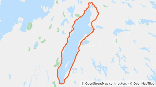 Map preview for Vätternrundan
