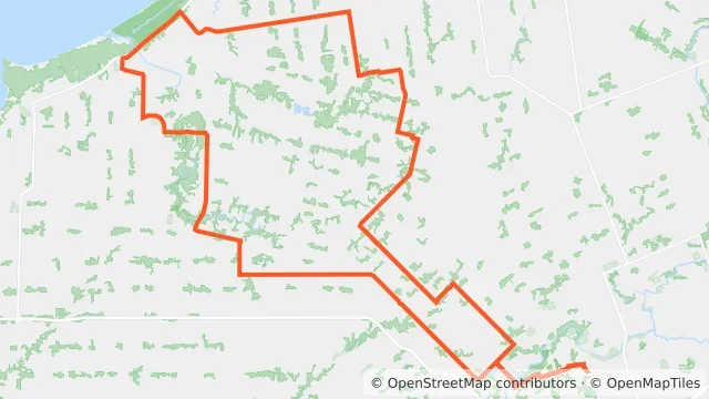 Map preview for 2026 Forest City Cycling Challenge