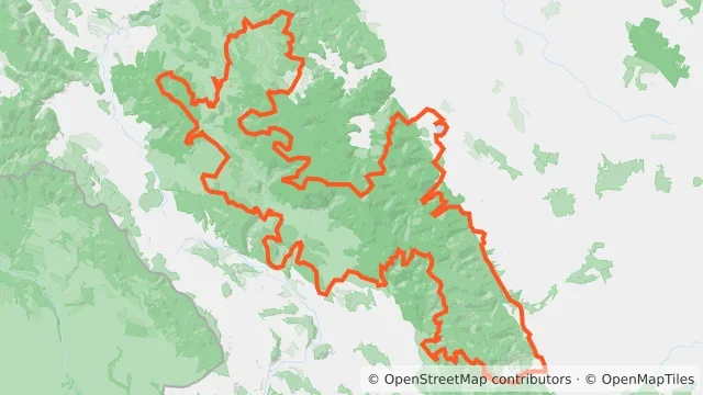 Map preview for Rowerowe Sowie 2026 - Góry Sowie na RAZ!