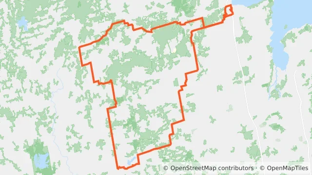 Map preview for Barrie Tour of the Headwaters 200