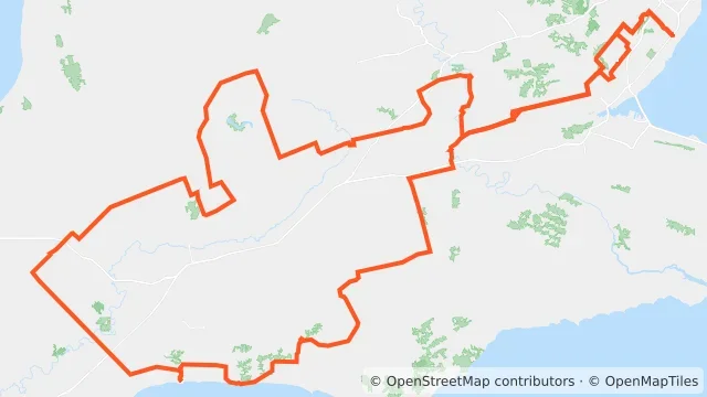 Map preview for Tour of Southwestern Ontario 600