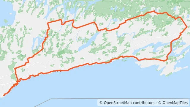 Map preview for Belleville Loop 600