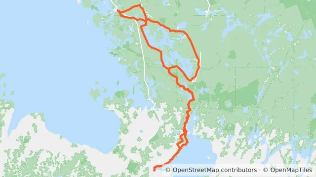 Map preview for Barrie - Parry Sound 400