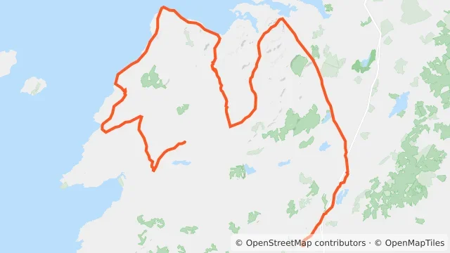 Map preview for Junior Tour of Ireland