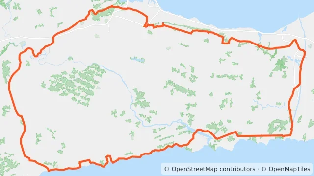 Map preview for Cannonball 300